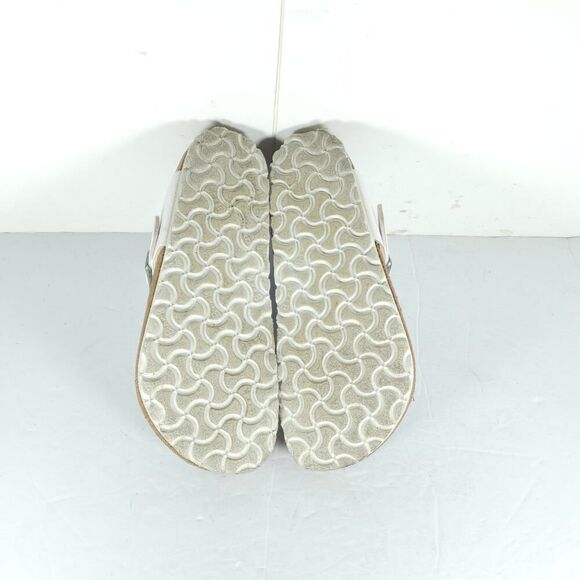 Birkenstock Women's Gizeh EU38 US9 White Birko-Flor T-strap Thong Sandals Shoes - Picture 8 of 16